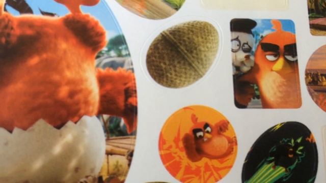 Angry Birds в Кино 400 наклеек смотреть онлайн