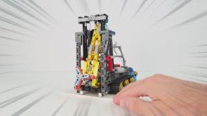 Разрушение лего-башни