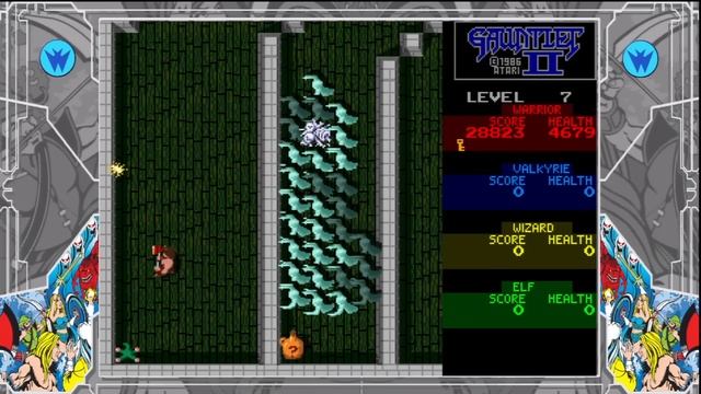 Classic Arcade Game Gauntlet II on PS3 in HD 1080p смотреть онлайн