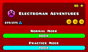 13 Уровень (Electroman Adventures) - Geometry Dash