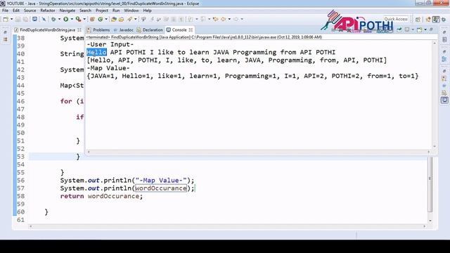 9 Write a java program to find the duplicate words and their number of occurrences смотреть онлайн