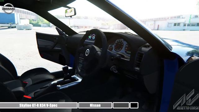 Showroom Nissan Skyline GTR R34 V-Spec (Japanese DLC) Assetto Corsa смотреть онлайн