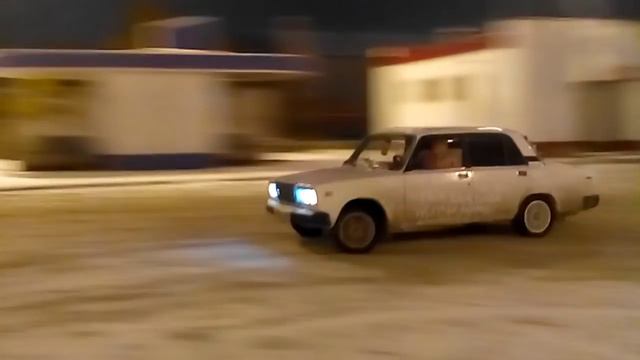 Первый снег. Нижневартовск. Street drift. Vaz2107stock. смотреть онлайн