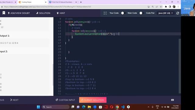 Print Like a Wave #java смотреть онлайн