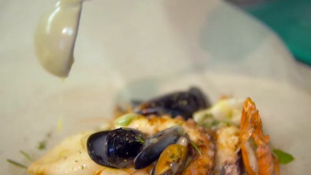 Приготовление морепродуктов