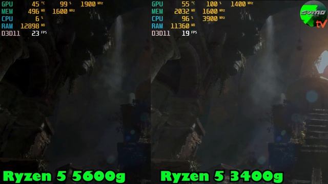 Comparativa: Ryzen 5 5600G vs Ryzen 5 3400G смотреть онлайн
