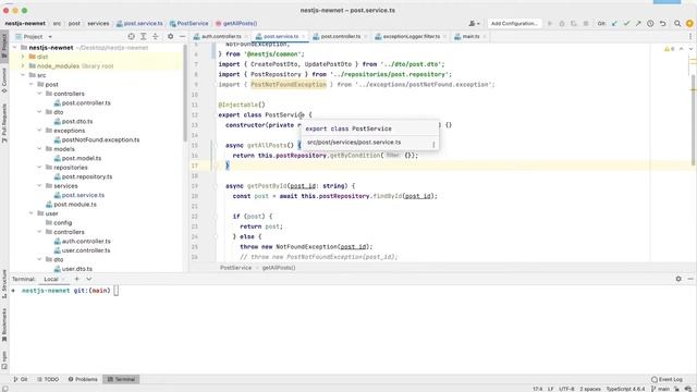 [API with NestJS] #06: Dependency Injection & Modules in NestJS смотреть онлайн