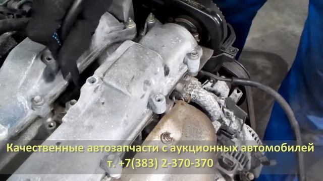 Контрактный двигатель 1JZGE VVTi. Запуск, компрессия перед разбором TOYOTA CRESTA JZX100 (КРЕСТА) смотреть онлайн