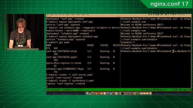 Using NGINX Plus as an Ingress Controller for Load Balancing Applications on Kubernetes смотреть онлайн