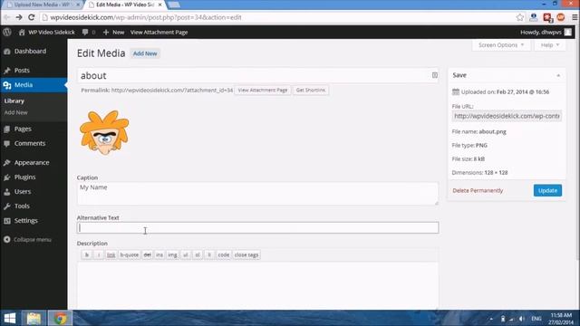 Media Library in WordPress смотреть онлайн