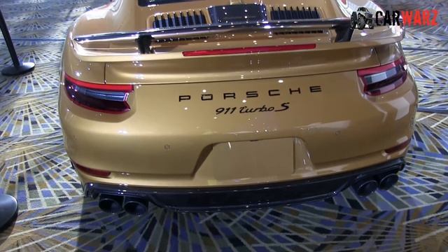 2018 Porsche 911 Turbo S Exclusive Series 607hp - $260,000 Car - At The 2018 NAIAS Detroit Auto Sho смотреть онлайн