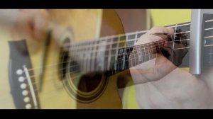 Бой + мелодия на одной гитаре! / Амега — Лететь / Табы для гитары и ноты в фингерстайл