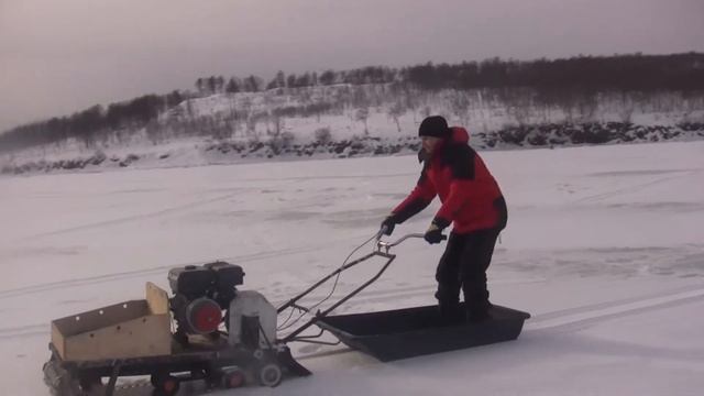 испытания снегохода