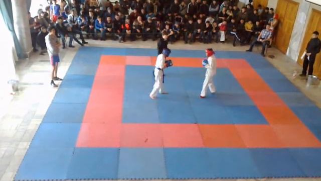кудо финал область я в (красном) белом поясе. как думаете кто победил?