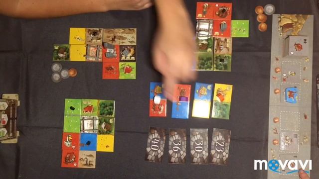 Лоскутная империя, Queendomino, Queen domino, семейная настольная игра смотреть онлайн