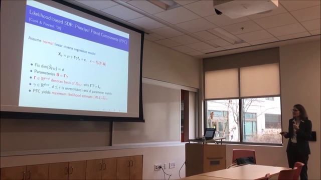R. Pfeiffer: Sufficient dimension reduction for high dimensional longitudinally measured biomarkers смотреть онлайн