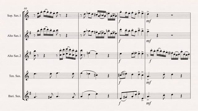 Marcello - Sonata in G minor (for Saxophone Quartet) смотреть онлайн