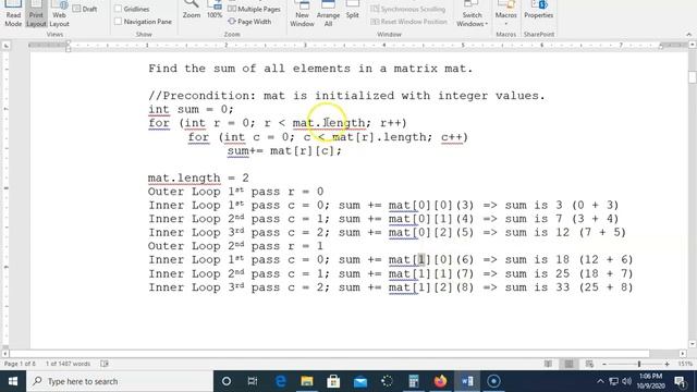 JAVA - Lesson #96 - APCSA - 2D Array Activity #1 смотреть онлайн