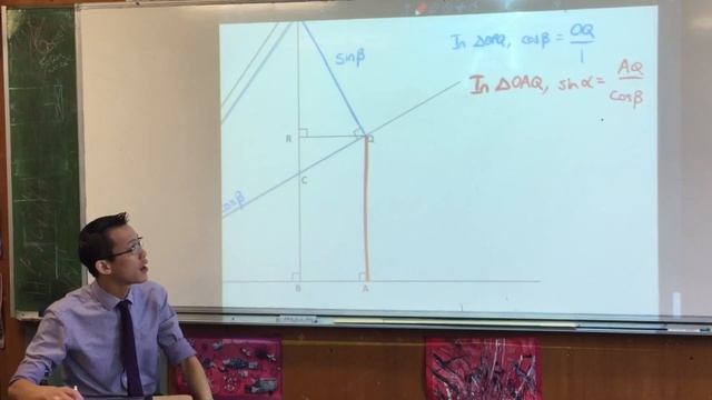 Compound Angle Identities (1 of 3: Proving sin(a+b) geometrically) смотреть онлайн