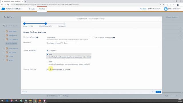 3.2 Automation Studio - FileTransferOutbound смотреть онлайн