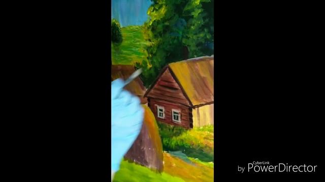 Как расписать стену акриловыми красками смотреть онлайн