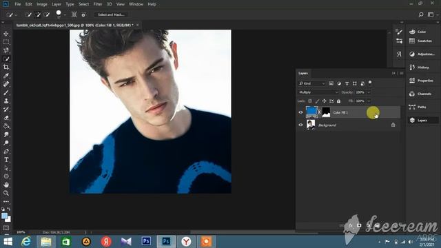 ADOBE PHOTOSHOP YORDAMIDA KIYM RANGINI O'ZGARTIRISH //РАСКРАСКА ОДЕЖДЫ С ADOBE PHOTOSHOP смотреть онлайн