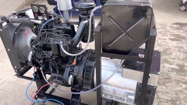 20kva diesel generator with 3 cylinders mahindra engine overhaul with Crompton ALTERNATOUR смотреть онлайн