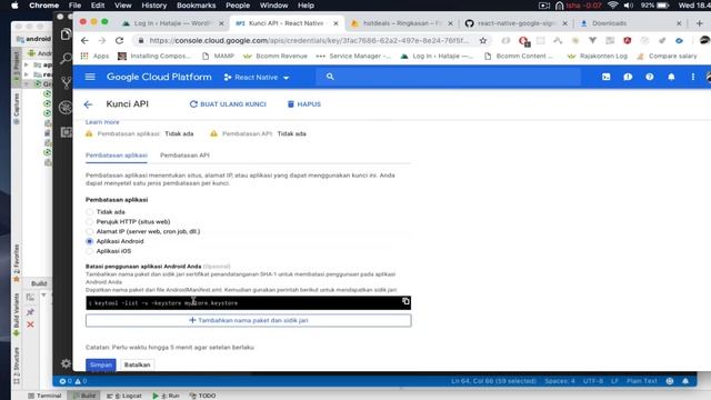 tutorial react native google sign #2 смотреть онлайн