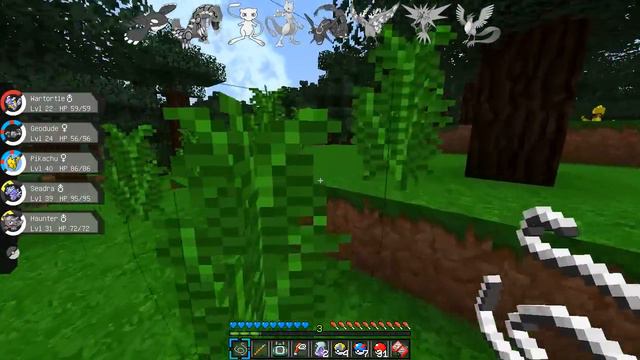 Minecraft Pixelmon 3.1.1 (1.7) - LEGENDARY RACE CHALLENGE #3 'RED GYARADOS!' ! смотреть онлайн