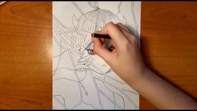 Drawing - Secre/Nero (Black Clover) / Сикра/Неро (чёрный клевер) смотреть онлайн