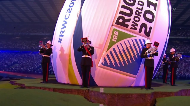 Церемония открытия Rugby World Cup 2015 18-09-2015