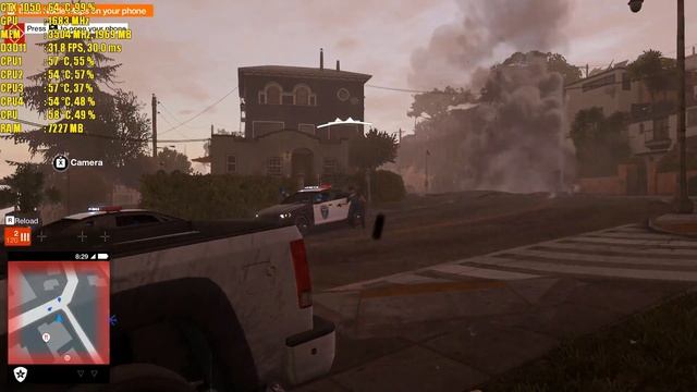 Watch Dogs 2 - GTX1050 2GB| High Settings| 1080p смотреть онлайн