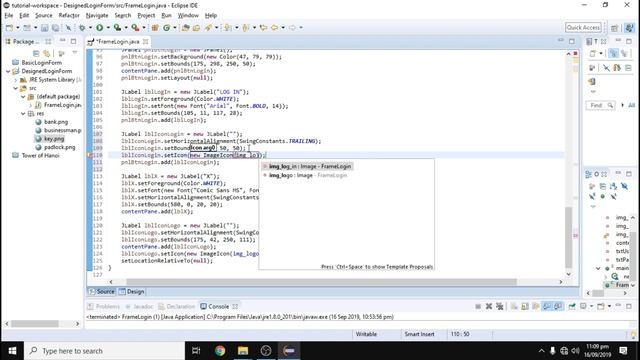 Java Swing Eclipse Tutorial - Login Form Design смотреть онлайн