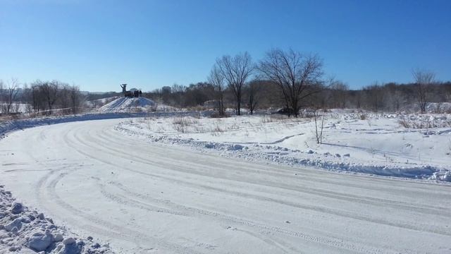 Магнитогорск, автомобильные гонки на льду. Авто лёд 2015. SUBARU смотреть онлайн
