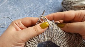 Укороченные поворотные ряды при вязании регланом сверху