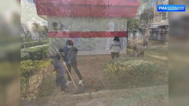 В Элисте проходят общегородские субботники смотреть онлайн