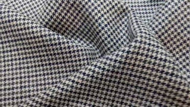 26-6267 Ткань пальтовая двухслойная, гусиная лапка в коричнево-бежевой гамме смотреть онлайн