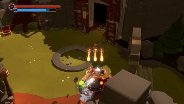 Mages of Mystralia Walkthrough Gameplay Part 10 - Old Mines & Living Statue Gargol Boss Fight (PC) смотреть онлайн