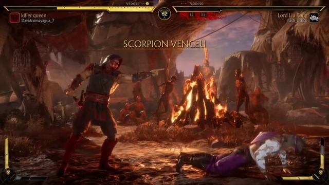 MORTAL KOMBAT 11 34º KL #69 LIU KANG VS SCORPION смотреть онлайн