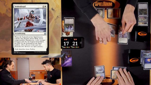 Deckwars 77 - Pioneer Challenger Deck: Azorius Spirits VS. Orzhov Auras - Gameplay [Deutsch] смотреть онлайн