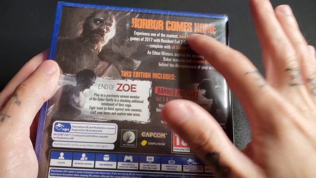 Unboxing: Resident Evil 7 Biohazard Gold Edition PS4 смотреть онлайн