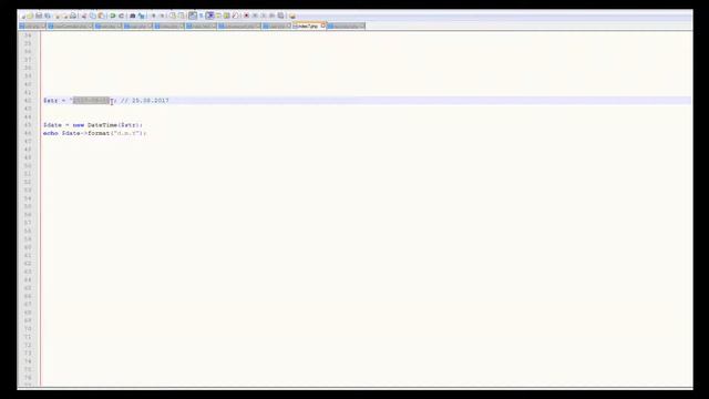 33 - Уроки PHP. Формат даты (1080p) смотреть онлайн