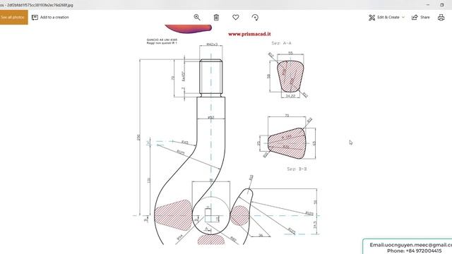 Inventor 2020 Tutorial | Crane Hook 3D Modeling смотреть онлайн
