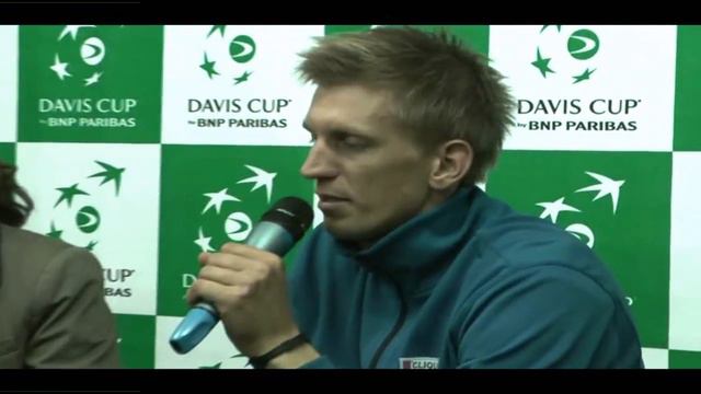 DavisCup Jarkko Nieminen o grze Michała Przysiężnego.wmv смотреть онлайн