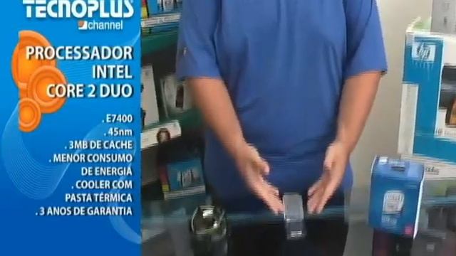 TECNOPLUS CHANNEL - PROCESSADOR INTEL CORE 2 DUO E7400 2 80GHZ3M1066MHZ смотреть онлайн