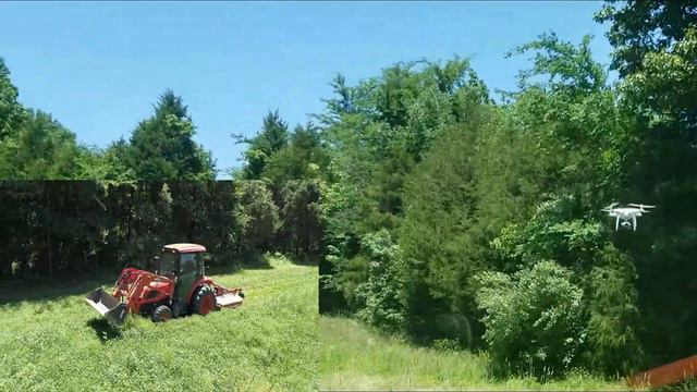 Spy Drone? Bush Hogging Clover Food plots; How & Why 06-03-18 смотреть онлайн