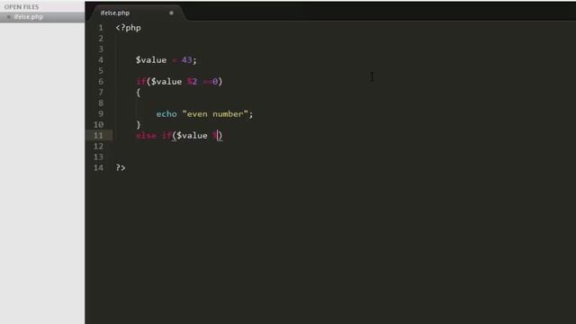 PHP if else Tutorial for Beginners смотреть онлайн