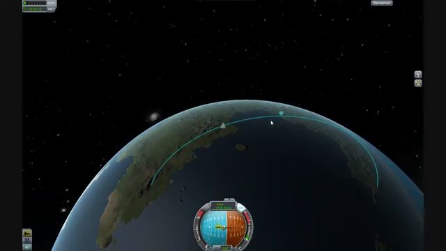 Let's Play!: Kerbal Space Program #2 - Kerbin Orbit смотреть онлайн
