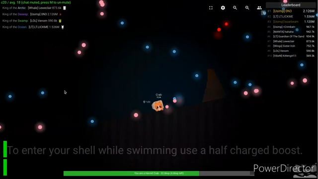 How to Hermit crab (Deeeep.io) смотреть онлайн