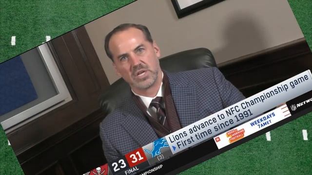 NFL Gameday | "Jared Goff is greatest Lions QB ever" - Shaun O'Hara reacts to Lions beat Bucs 31-23 смотреть онлайн